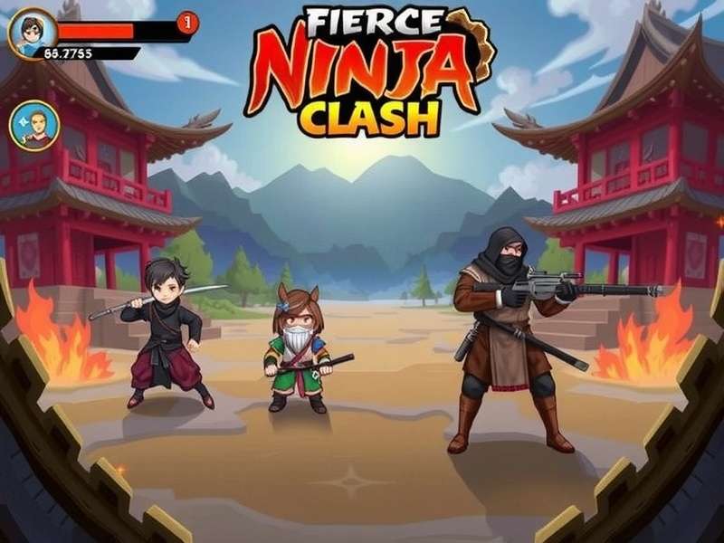 Fierce Ninja Clash Game Screenshot
